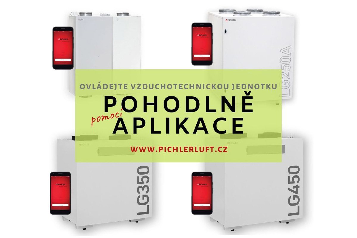 Aplikace PICHLERluft Aplikace PICHLERluft